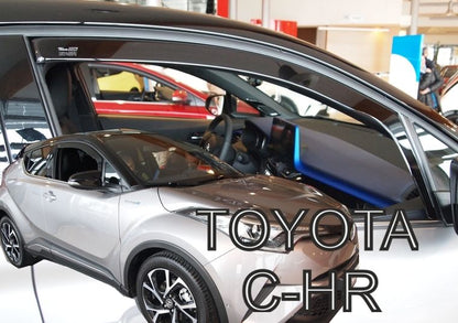 ВЕТРОБРАНИ ЗА TOYOTA C-HR (2016+) 5 ВРАТИ - 2БР. ПРЕДНИ
