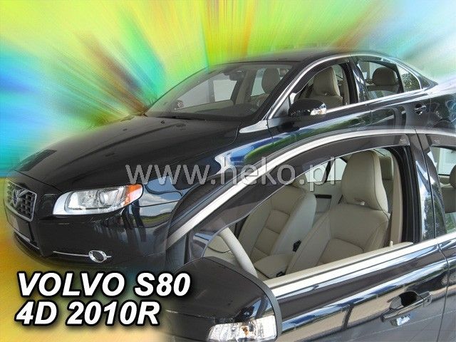 ВЕТРОБРАНИ ЗА VOLVO S80 (2006+) SEDAN / V70 / XC70 (2007+) 5 ВРАТИ - 2БР. ПРЕДНИ