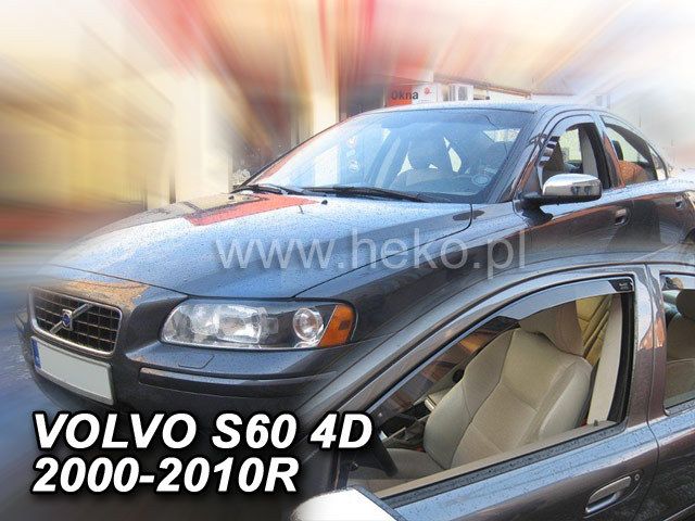 ВЕТРОБРАНИ ЗА VOLVO S60 (2000-2010) SEDAN - 2БР. ПРЕДНИ