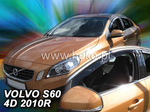 ВЕТРОБРАНИ ЗА VOLVO S60 / V60 (2010+) SEDAN - 2БР. ПРЕДНИ