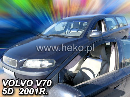 ВЕТРОБРАНИ ЗА VOLVO V70 (1990-2000) 5 ВРАТИ S70 (1997+) / 850 (1991+) SEDAN - 2БР. ПРЕДНИ