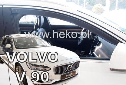 ВЕТРОБРАНИ ЗА VOLVO S90 / V90 (2016+) 5 ВРАТИ , SEDAN - 2БР. ПРЕДНИ