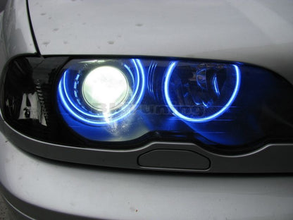 Ангелски Очи CCFL за BMW E46 седан, комби (1998-2005) / купе (1998-2003) - Син цвят