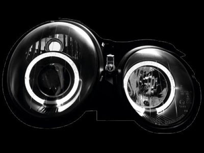 Кристални фарове  Mercedes CLK W208 (97-02) - черни
