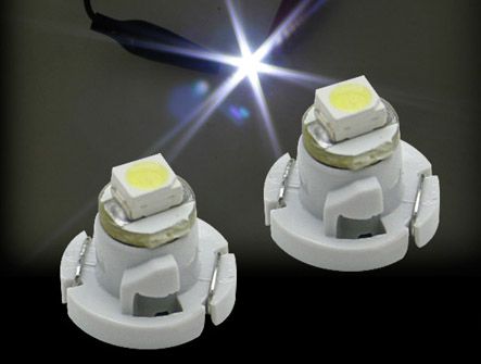 Лед крушки тип T4.2 2W червен