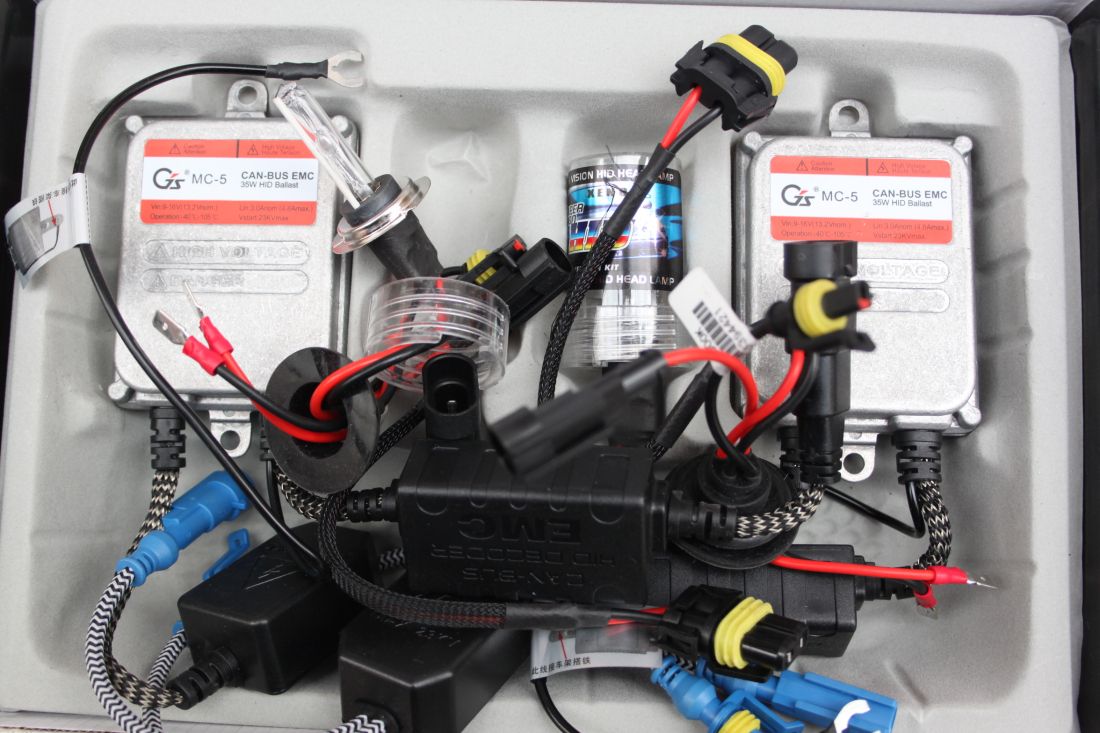 КСЕНОН КОМПЛЕКТ H7 35W 5000K - MC5 CANBUS СЛИМ