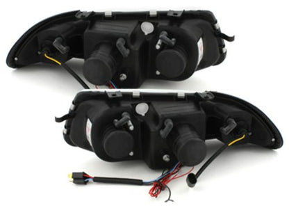 Кристални фарове OPEL ASTRA F (1994-1999) - черни