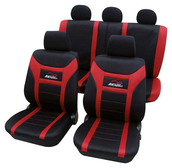 Тапицерии за седалки Petex "Super Speed" - Червен цвят