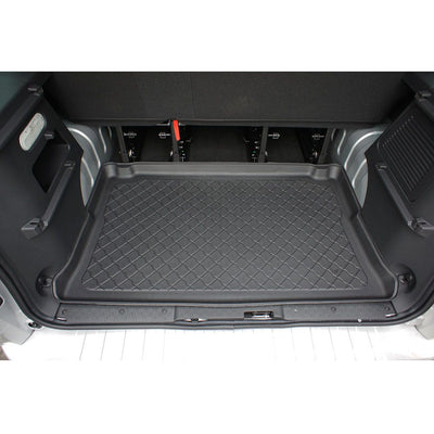 Гумирана стелка за багажник за Opel Vivaro B (2014+) Tour / Renault Traffic III (2014+) / Fiat Talento (2016+) Combi (L1) Short VAN 5d;  passanger car (combi/tour); behind 3rd row of seats