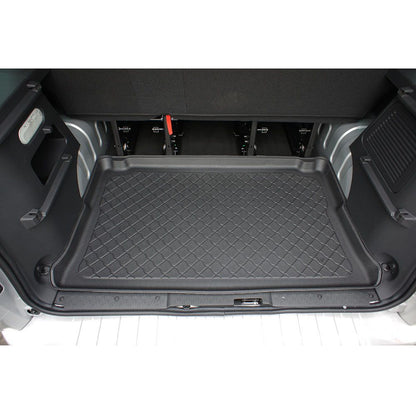 Гумирана стелка за багажник за Opel Vivaro B (2014+) Tour / Renault Traffic III (2014+) / Fiat Talento (2016+) Combi (L1) Short VAN 5d;  passanger car (combi/tour); behind 3rd row of seats