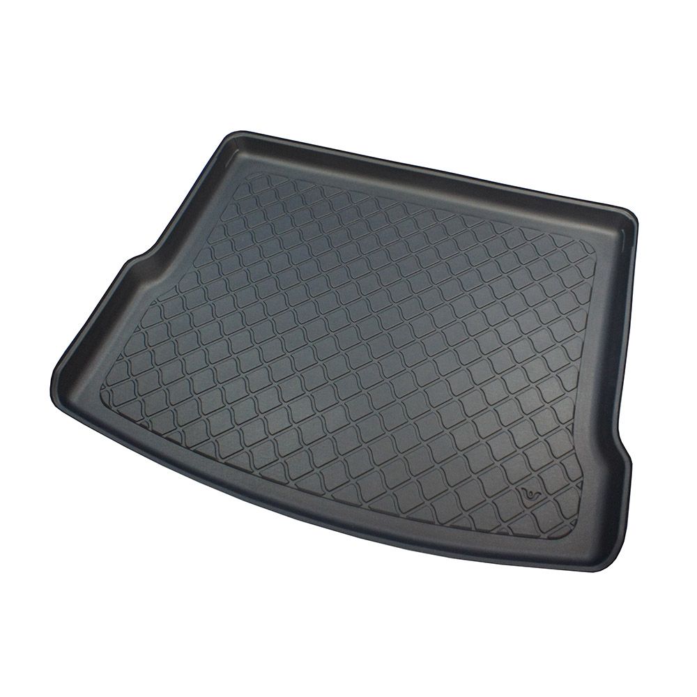 Гумирана  стелка за багажник за Volkswagen Tiguan II (2016+) upper boot (flat loading threshold); adjustable boot floor in top position,except eHybrid