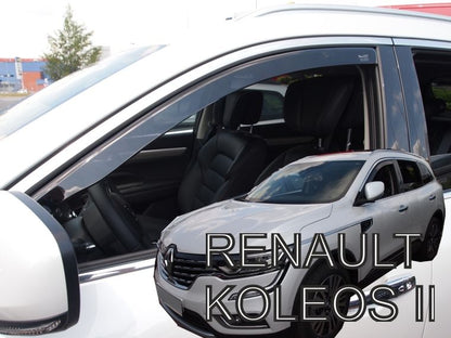 ВЕТРОБРАНИ ЗА RENAULT KOLEOS (2017+) 2БР. ПРЕДНИ