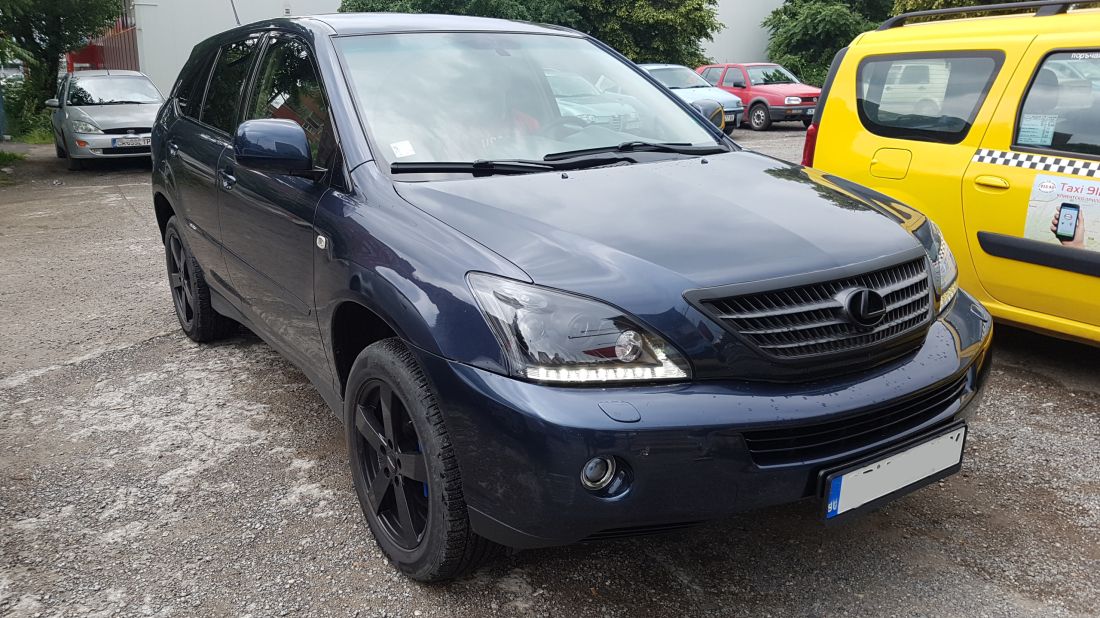 Тунинг фарове за LEXUS RX330 / 350 / 400 (2003-2008) - черни
