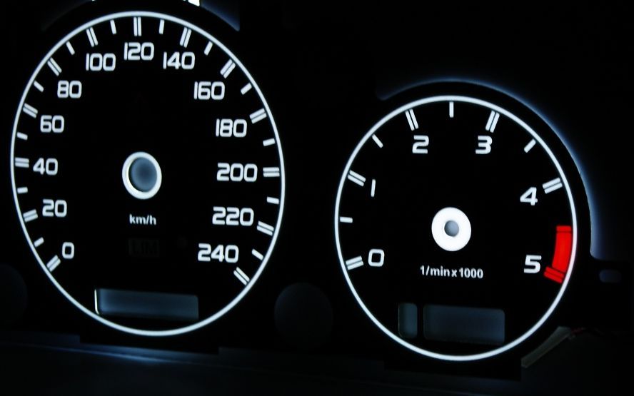 Плазмени циферблати MERCEDES ML W163 (98-03) бял