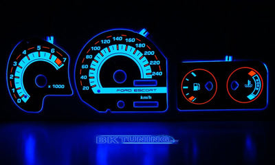 Плазмени циферблати за FORD ESCORT MK5 / MK6 син