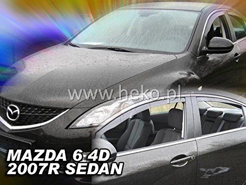 ВЕТРОБРАНИ ЗА MAZDA 6 (2007-2013) 5 ВРАТИ , SEDAN - 2БР. ПРЕДНИ