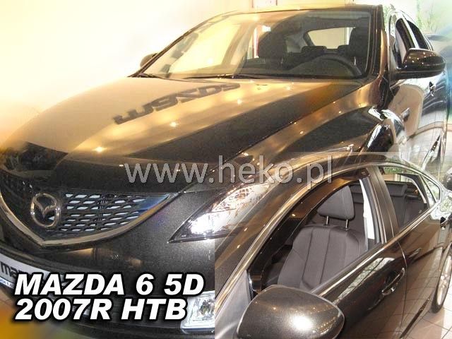 ВЕТРОБРАНИ ЗА MAZDA 6 (2007-2013) 5 ВРАТИ - 4БР. ПРЕДНИ И ЗАДНИ