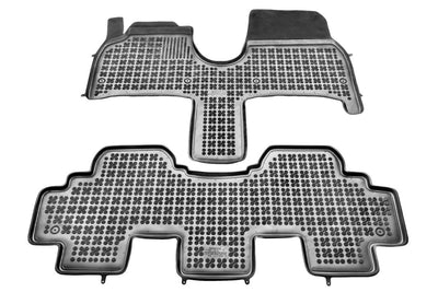 Гумени стелки Rezaw-Plast тип леген за Peugeot 807 / Citroen C8 / Lancia Phedra / Fiat Ulysse 2002+