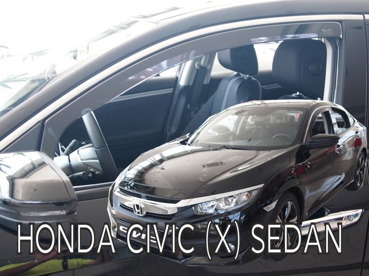 ВЕТРОБРАНИ ЗА HONDA CIVIC X (2017+) 5 ВРАТИ - 2БР. ПРЕДНИ