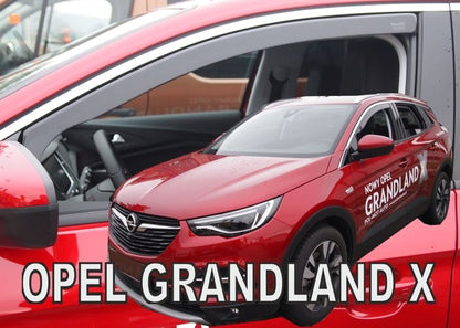 ВЕТРОБРАНИ ЗА OPEL GRANDLAND X (2017+) 2БР. ПРЕДНИ