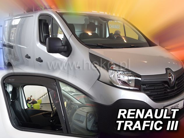 ВЕТРОБРАНИ ЗА FIAT TALENTO / OPEL VIVARO II / RENAULT TRAFIC (2014+) 2БР. ПРЕДНИ