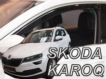 ВЕТРОБРАНИ ЗА SKODA KAROQ (2017+) 2БР. ПРЕДНИ