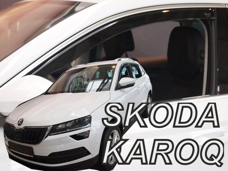 ВЕТРОБРАНИ ЗА SKODA KAROQ (2017+) 2БР. ПРЕДНИ