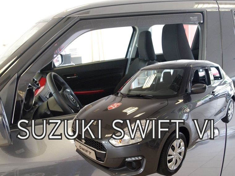 ВЕТРОБРАНИ ЗА SUZUKI SWIFT (2017+) 5 ВРАТИ - 2БР. ПРЕДНИ