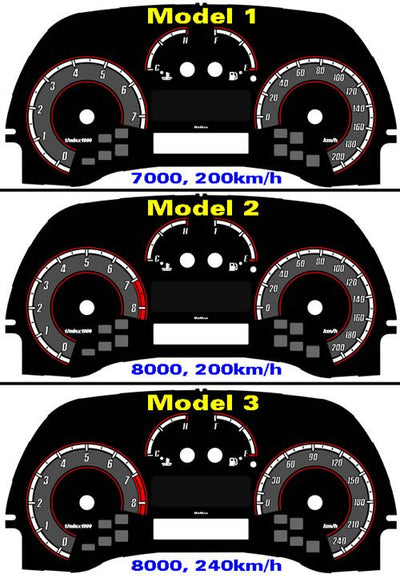 Плазмени циферблати FIAT PUNTO II