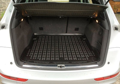 Гумена стелка за багажник Rezaw-Plast за Toyota Auris 2013+ хечбек – Hybrid с Comfort пакет, долен под