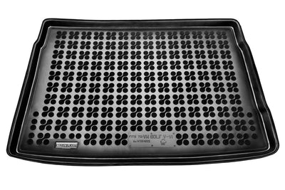 Гумена стелка за багажник Rezaw-Plast за Volkswagen Golf 5 2008–2012 / Golf 6 хечбек – с нормална резервна гума