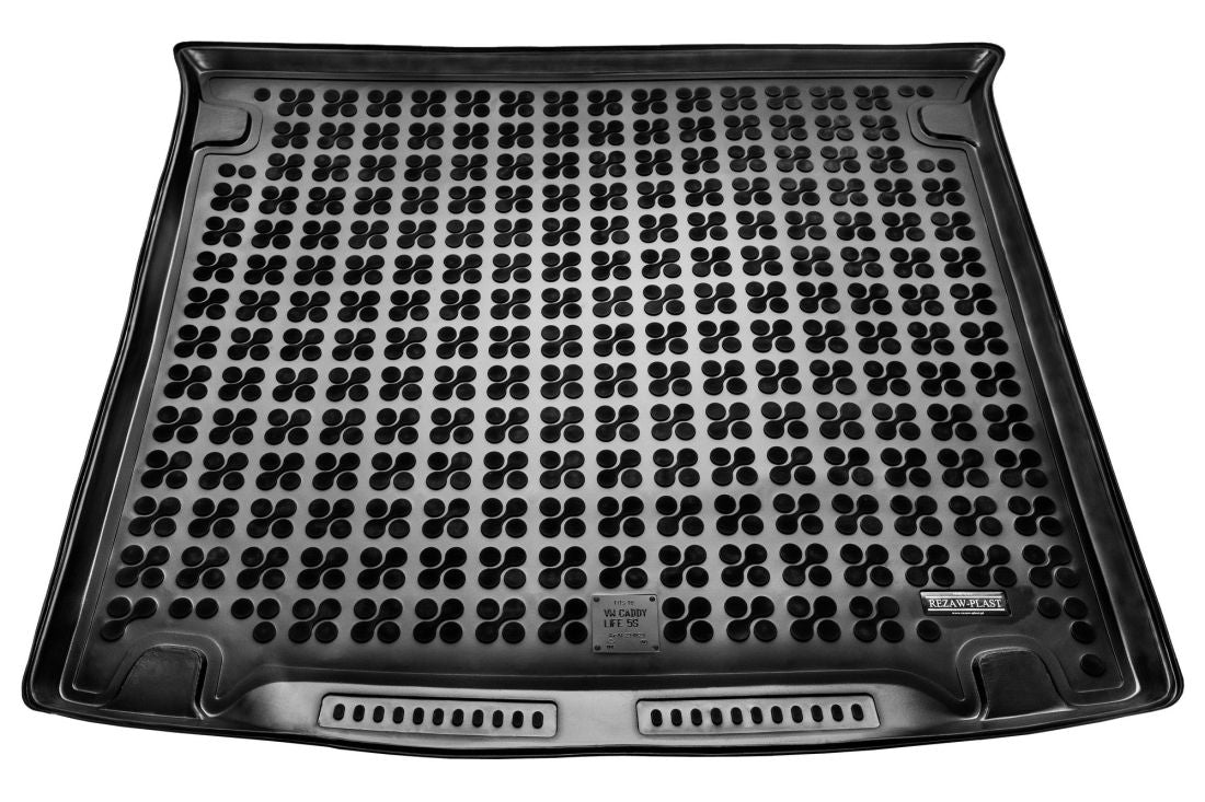 ГУМЕНА СТЕЛКА ЗА БАГАЖНИК ЗА VOLKSWAGEN CADDY LIFE (2005-2020)- 5 SEATS - FITS TO THE VERSION OF 7 SEATS AFTER THE LAST ROW OF SEATS IS REMOVED - REZAW PLAST