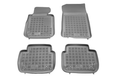 Гумени стелки Rezaw-Plast тип леген за BMW 3 Series E46 1998–2005 / E90 2005–2012 / F30 2012–2018 - тип леген сиви