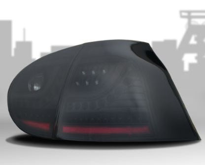 Кристални диодни стопове VW  GOLF 5 - черни