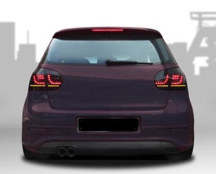 Кристални диодни стопове VW  GOLF 5 - черни