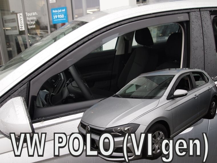 ВЕТРОБРАНИ ЗА VW POLO (2017+) 5 ВРАТИ - 2БР. ПРЕДНИ