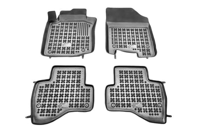 Гумени стелки Rezaw-Plast тип леген за Citroen C1 2008–2014, Peugeot 107 2005–2014, Toyota Aygo 2005–2014