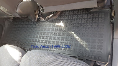 Гумени стелки Rezaw-Plast тип леген за Toyota Yaris 2005–2011 / Urban Cruiser 2009+ / Great Wall Volex C10