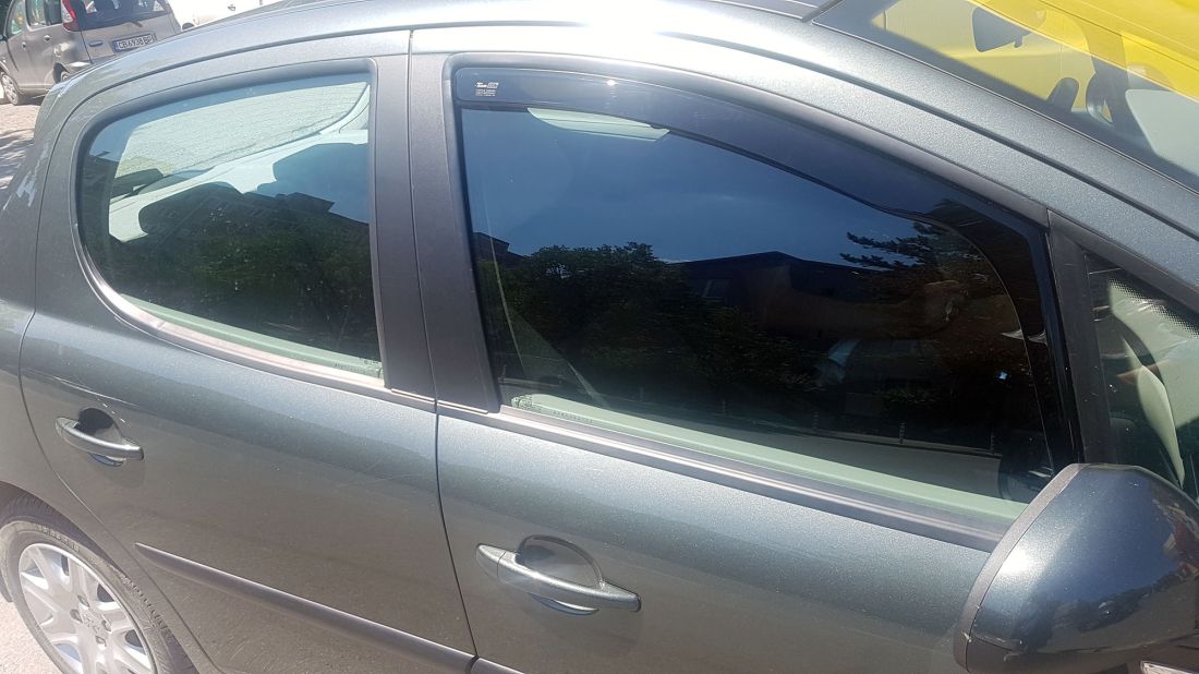 ВЕТРОБРАНИ ЗА PEUGEOT 207 (2006+) 5 ВРАТИ - 2БР. ПРЕДНИ