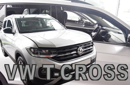 ВЕТРОБРАНИ ЗА VW T-CROSS (2019+) 4БР. ПРЕДНИ И ЗАДНИ
