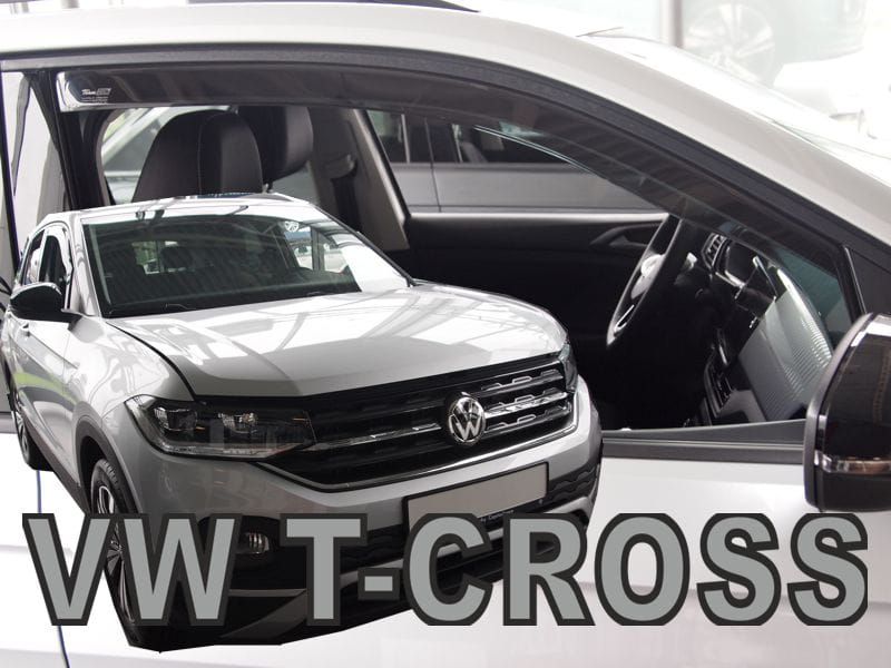 ВЕТРОБРАНИ ЗА VW T-CROSS 5D (2019+) 2БР. ПРЕДНИ