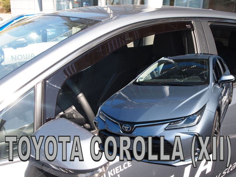 ВЕТРОБРАНИ ЗА TOYOTA COROLLA (2018+) 4/5D - 2БР. ПРЕДНИ