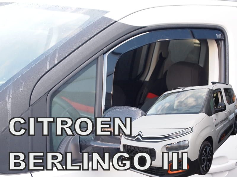 ВЕТРОБРАНИ ЗА OPEL COMBO E (2018+) SEDAN, HATCHBACK / CITROEN BERLINGO III (2018+) SEDAN, HATCHBACK / PEUGEOT RIFTER (2018+) / PEUGEOT PARTNER 2D (2018+) - 2БР. ПРЕДНИ