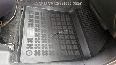 Гумени стелки Rezaw-Plast тип леген за Toyota Verso S 2010+ / Yaris Verso 1999–2006
