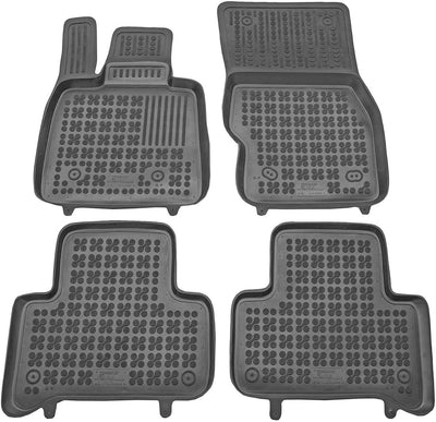 Гумени стелки Rezaw-Plast тип леген за Ford Fiesta VII MK7 2017–2023 / Ecosport II 2012–2018 / Puma 2019+