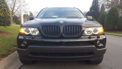 Решетки за BMW X5 E53 (2004-2007) - черни