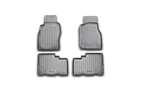 3D Гумени стелки за NISSAN Patrol (1997-2010) 4 pcs.