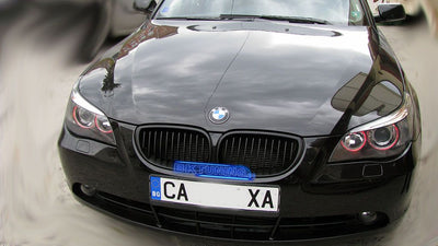 Решетки за  BMW E60 (2003-2010) - черни с широки ребра