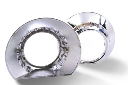 Капачки за лупи 2.5" BMW E46 Design овална ретрофит изрязана D=13.5cm