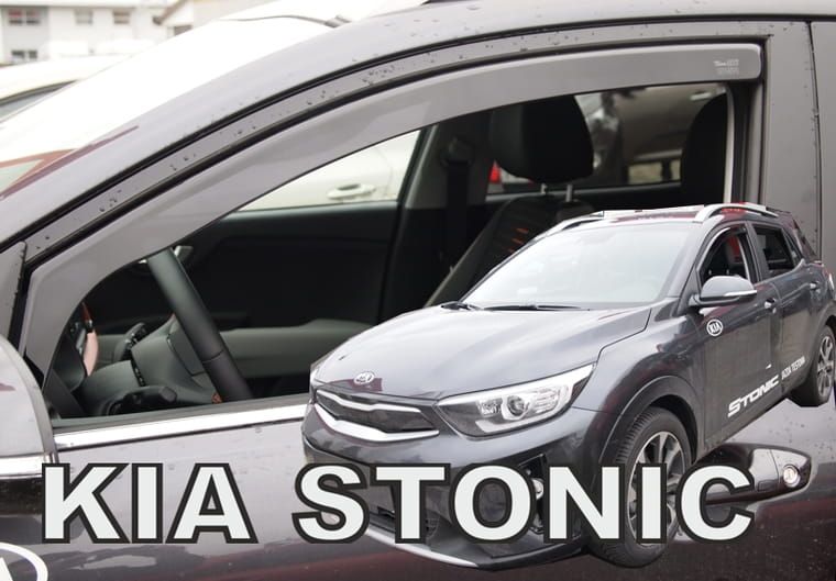 ВЕТРОБРАНИ ЗА KIA STONIC (2017+) 5 ВРАТИ - 2БР. ПРЕДНИ